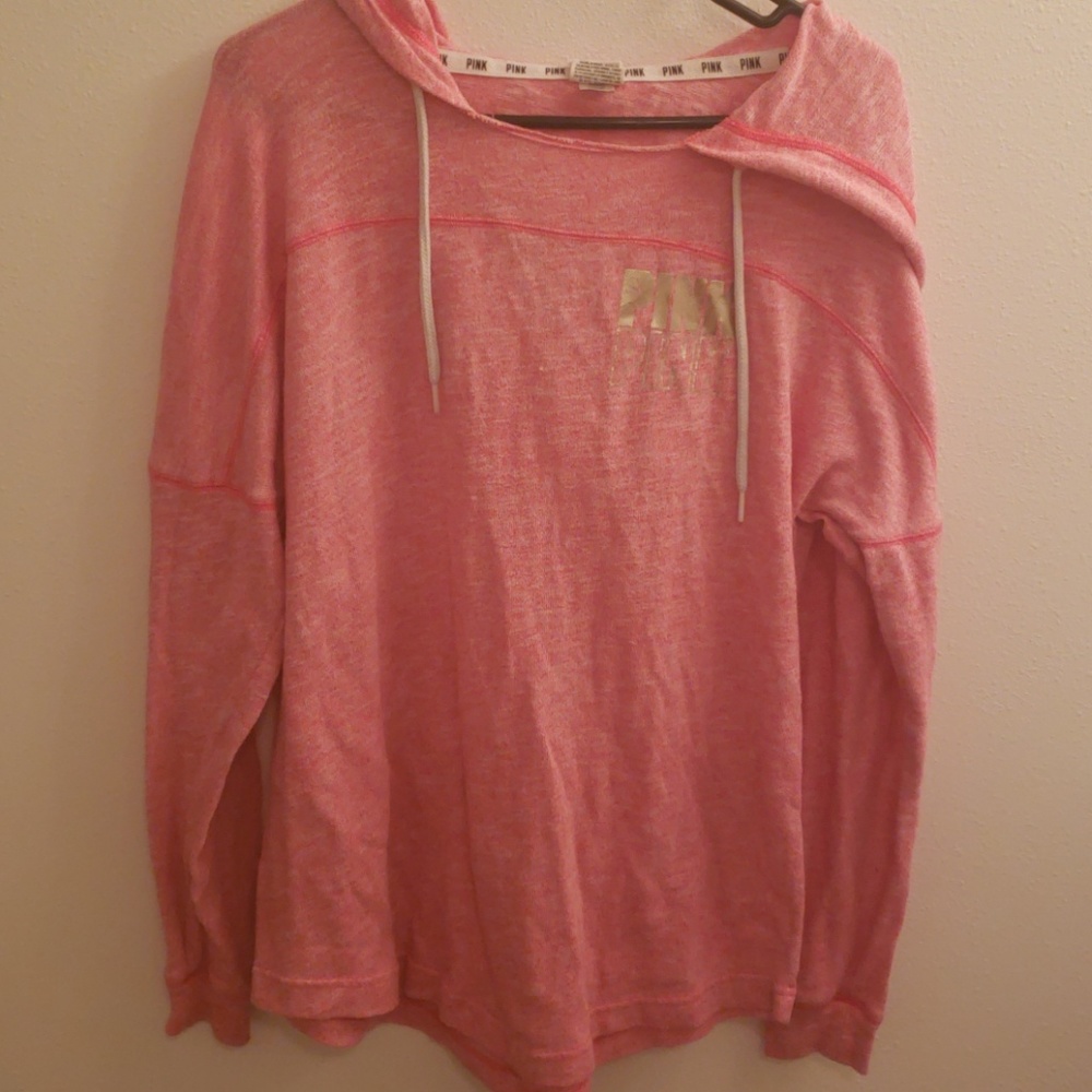 Open Back VS PINK Hoodie